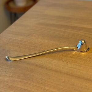 Vintage GERITY Candle Snuffer Silver Plated G 48 Helmet Design 10"